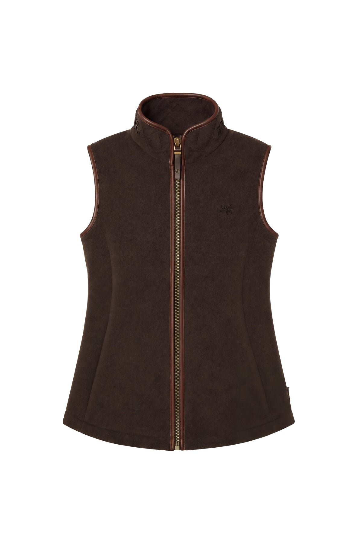 Country Fleece Gilet (Chocolate)