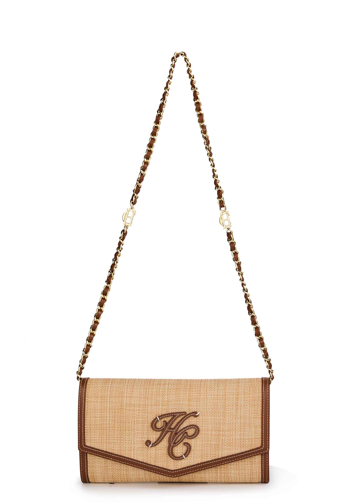 Amalfi Clutch Bag (Natural Tan)