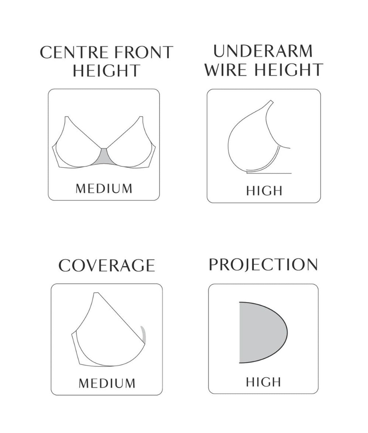 Muse Sheer Mesh Plunge Bra
