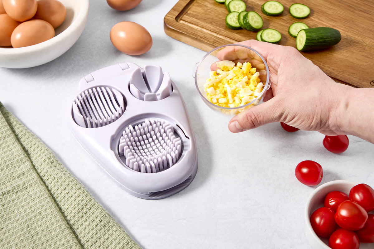 3 in 1 Egg Slicer w/ Cup