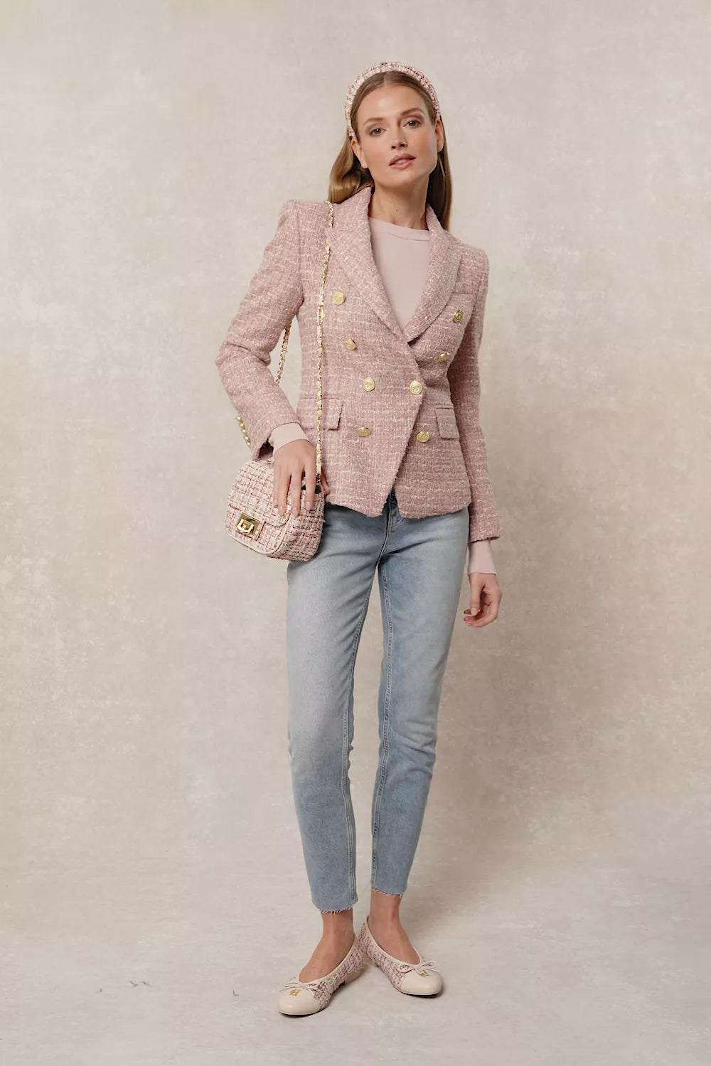 Knightsbridge Blazer (Dusky Rose)