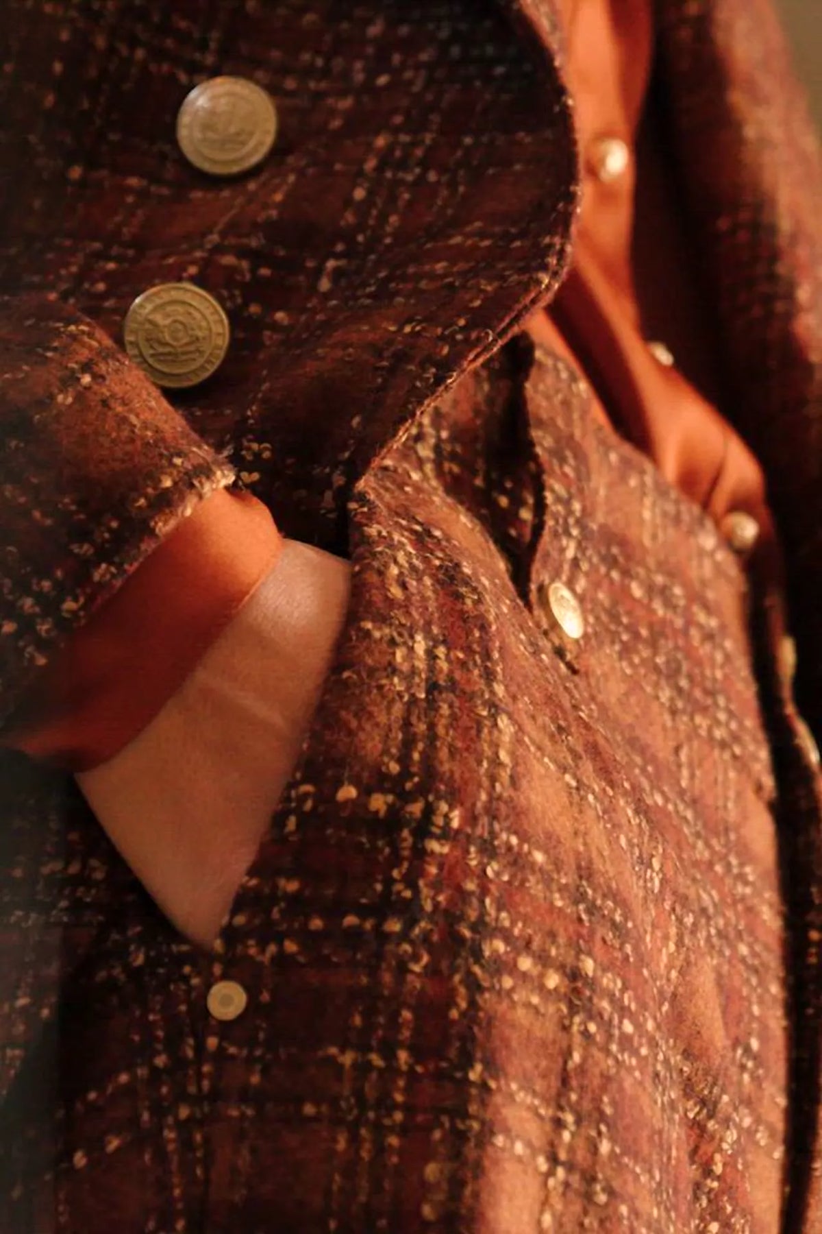 Knightsbridge Blazer (Amber Tweed)