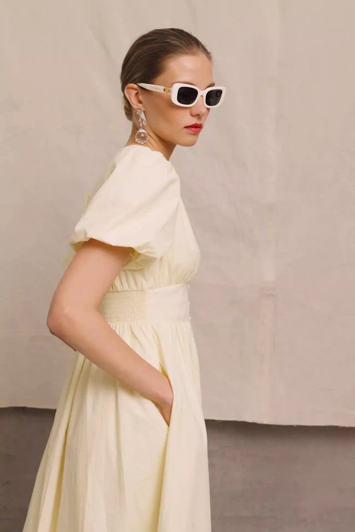 Paige Dress (Lemon)