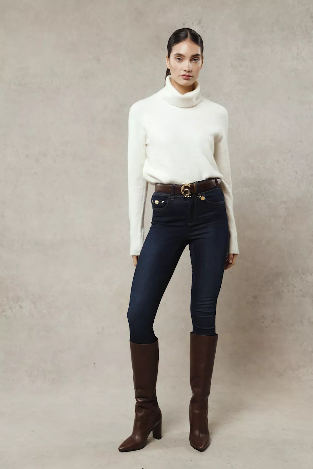 Thermal Contour Jean (Dark Indigo)