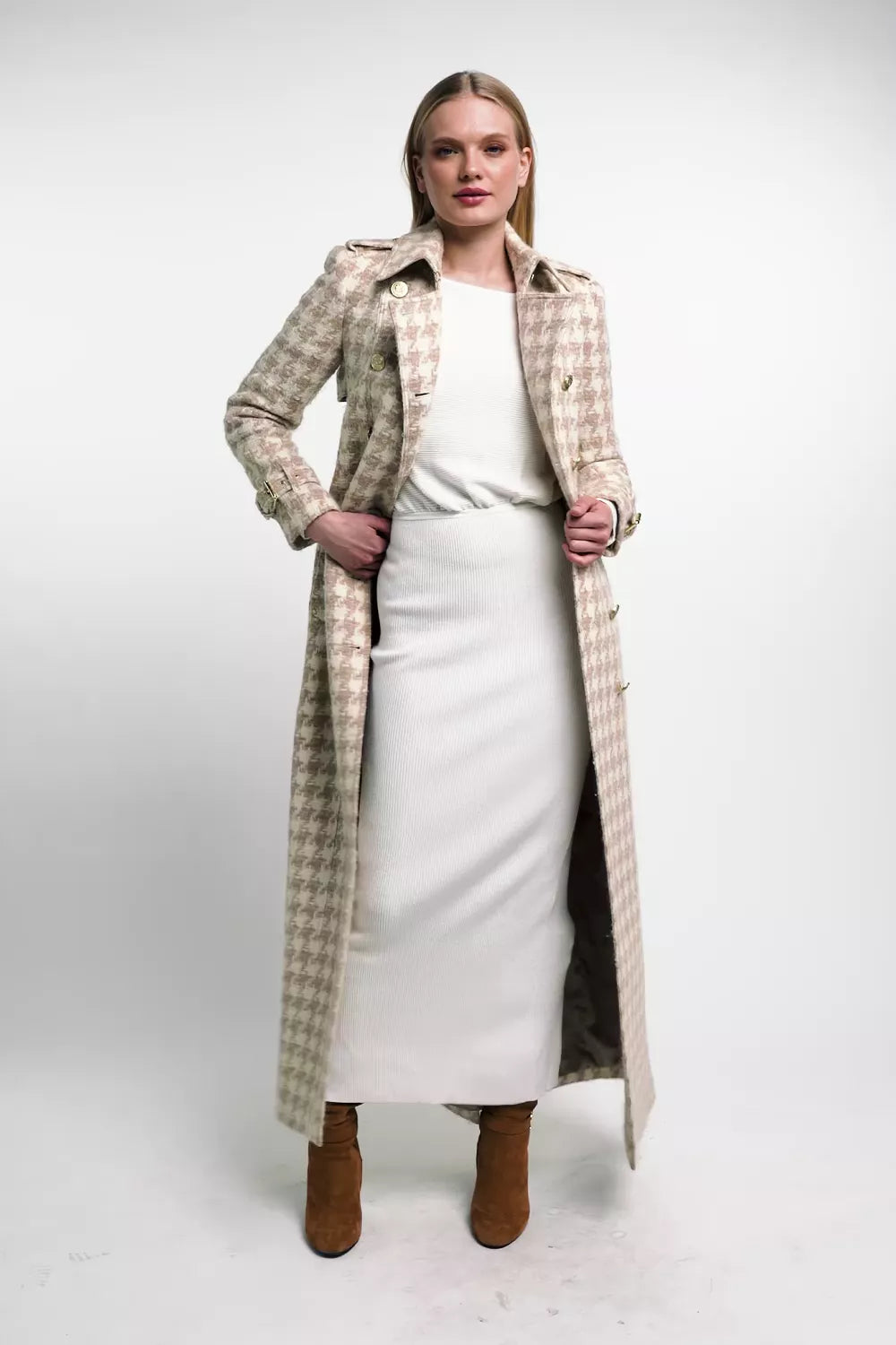 Leyla Knitted Dress (Natural)