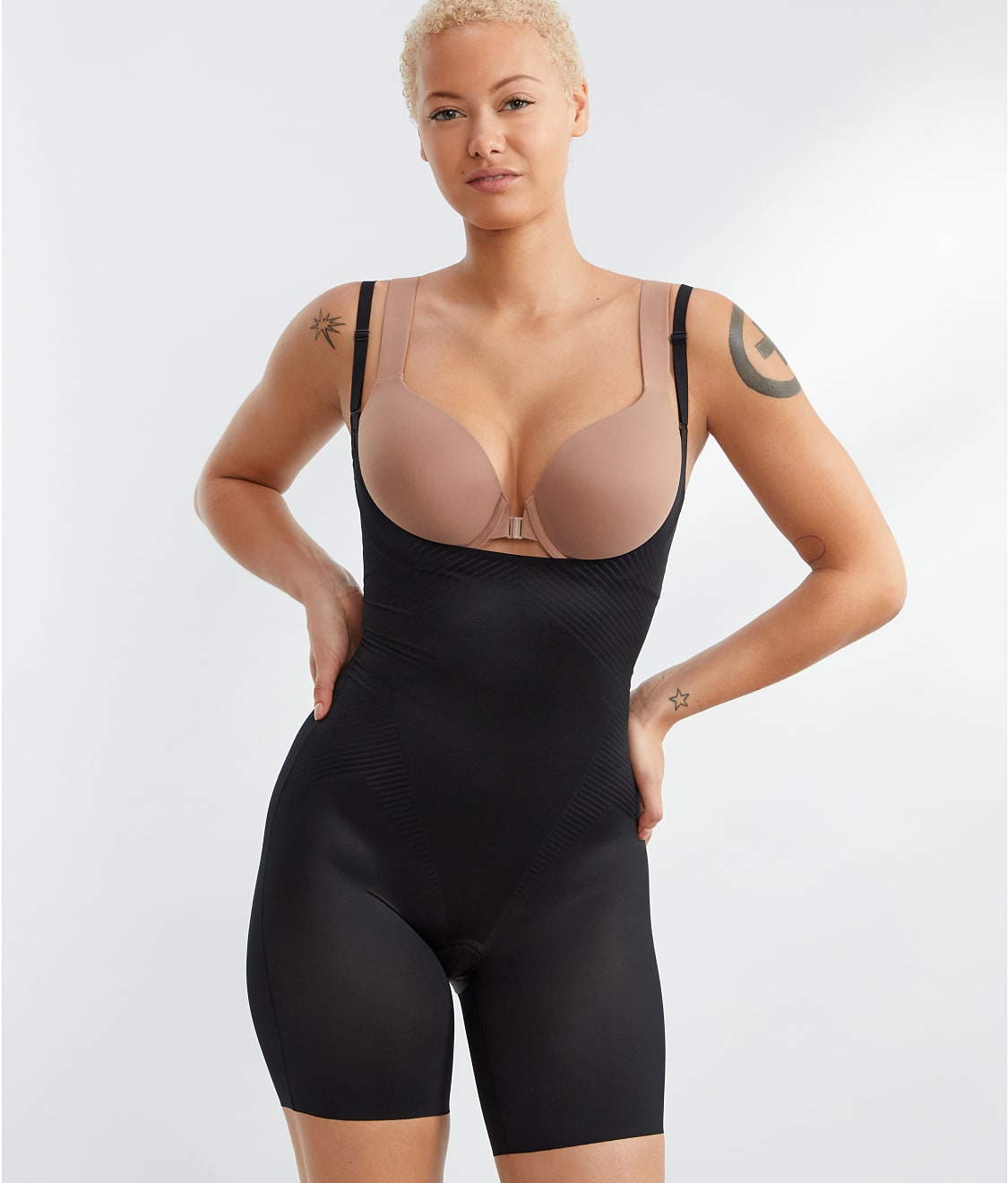 Thinstincts 2.0 Firm Control Open-Bust Bodysuit