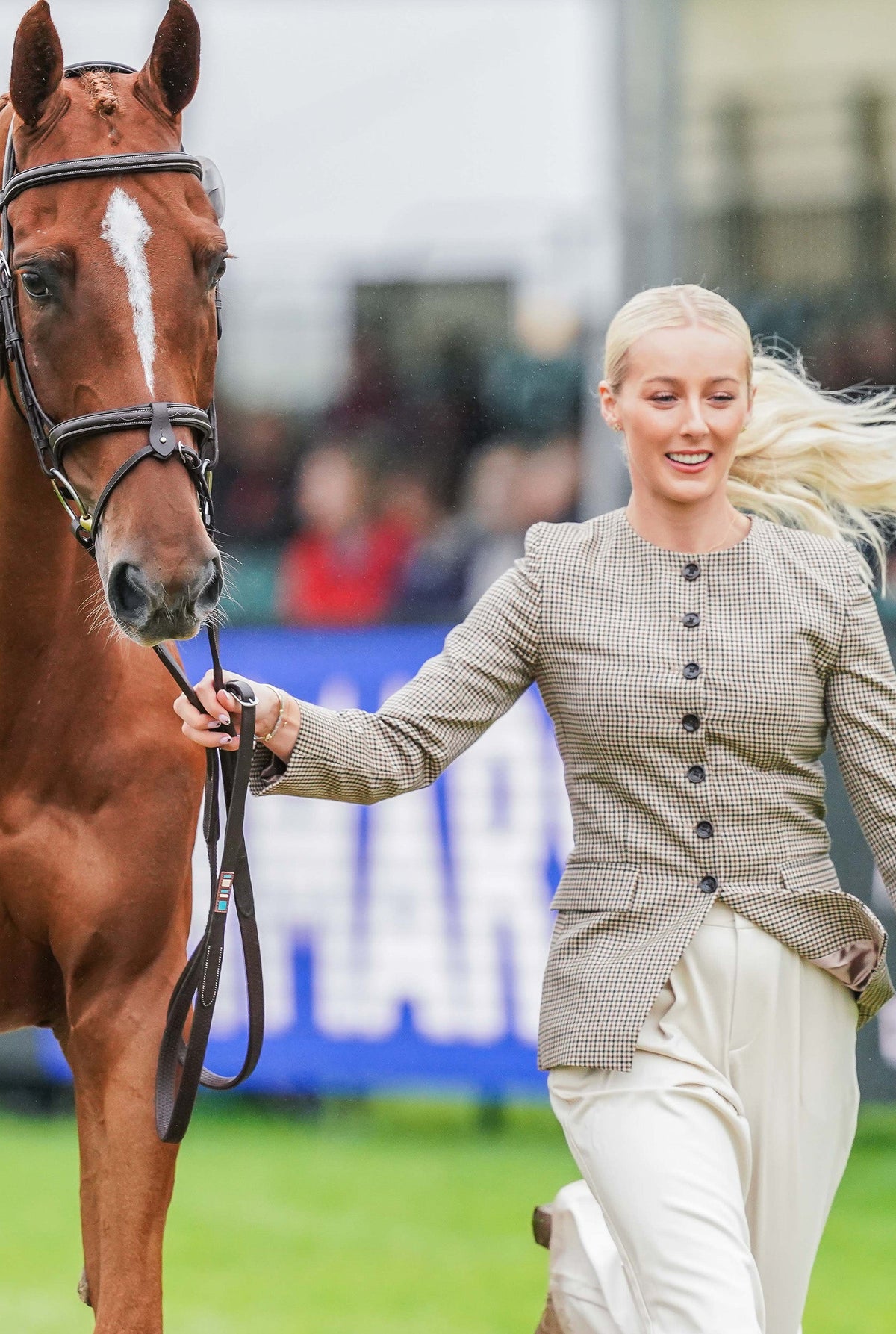 Yasmin Ingham's Burghley Trot Up Look 2